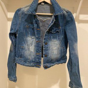 Blue Jean Above Waist Jacket